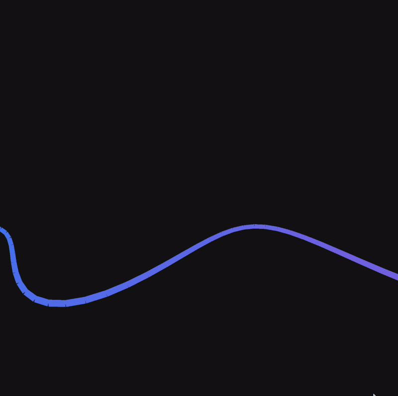 I explored how different 3D objects interact by placing a floating ring inside a torus. The movement makes it feel like a mechanical or futuristic interface.
